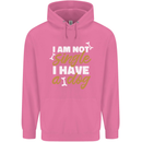 Im Not Single I Have a Dog Funny Childrens Kids Hoodie Azalea