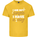 Im Not Single I Have a Dog Funny Kids T-Shirt Childrens Yellow