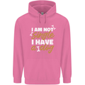 Im Not Single I Have a Dog Funny Mens 80% Cotton Hoodie Azelea
