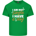 Im Not Single I Have a Dog Funny Mens Cotton T-Shirt Tee Top Irish Green