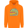 Im One in a Chamillion Funny Chameleon Childrens Kids Hoodie Orange