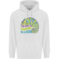 Im One in a Chamillion Funny Chameleon Childrens Kids Hoodie White