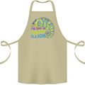 Im One in a Chamillion Funny Chameleon Cotton Apron 100% Organic Khaki