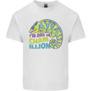 Im One in a Chamillion Funny Chameleon Kids T-Shirt Childrens White
