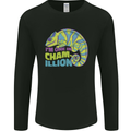 Im One in a Chamillion Funny Chameleon Mens Long Sleeve T-Shirt Black