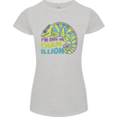 Im One in a Chamillion Funny Chameleon Womens Petite Cut T-Shirt Sports Grey