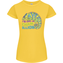 Im One in a Chamillion Funny Chameleon Womens Petite Cut T-Shirt Yellow