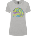 Im One in a Chamillion Funny Chameleon Womens Wider Cut T-Shirt Sports Grey