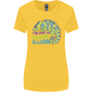 Im One in a Chamillion Funny Chameleon Womens Wider Cut T-Shirt Yellow