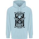 Im a Mechanic No Wont Fix For Free Funny Childrens Kids Hoodie Light Blue