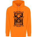 Im a Mechanic No Wont Fix For Free Funny Childrens Kids Hoodie Orange