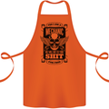 Im a Mechanic No Wont Fix For Free Funny Cotton Apron 100% Organic Orange