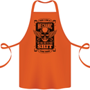 Im a Mechanic No Wont Fix For Free Funny Cotton Apron 100% Organic Orange