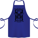Im a Mechanic No Wont Fix For Free Funny Cotton Apron 100% Organic Royal Blue
