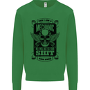 Im a Mechanic No Wont Fix For Free Funny Kids Sweatshirt Jumper Irish Green