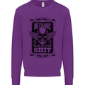 Im a Mechanic No Wont Fix For Free Funny Kids Sweatshirt Jumper Purple