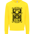 Im a Mechanic No Wont Fix For Free Funny Kids Sweatshirt Jumper Yellow