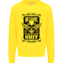Im a Mechanic No Wont Fix For Free Funny Kids Sweatshirt Jumper Yellow