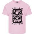 Im a Mechanic No Wont Fix For Free Funny Kids T-Shirt Childrens Light Pink