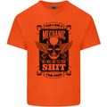 Im a Mechanic No Wont Fix For Free Funny Kids T-Shirt Childrens Orange