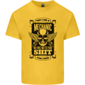 Im a Mechanic No Wont Fix For Free Funny Kids T-Shirt Childrens Yellow