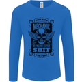 Im a Mechanic No Wont Fix For Free Funny Mens Long Sleeve T-Shirt Royal Blue