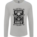 Im a Mechanic No Wont Fix For Free Funny Mens Long Sleeve T-Shirt Sports Grey