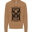 Im a Mechanic No Wont Fix For Free Funny Mens Sweatshirt Jumper Caramel Latte
