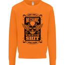 Im a Mechanic No Wont Fix For Free Funny Mens Sweatshirt Jumper Orange