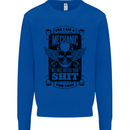 Im a Mechanic No Wont Fix For Free Funny Mens Sweatshirt Jumper Royal Blue