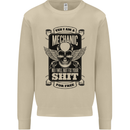 Im a Mechanic No Wont Fix For Free Funny Mens Sweatshirt Jumper Sand