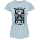 Im a Mechanic No Wont Fix For Free Funny Womens Petite Cut T-Shirt Light Blue