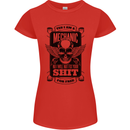 Im a Mechanic No Wont Fix For Free Funny Womens Petite Cut T-Shirt Red