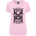 Im a Mechanic No Wont Fix For Free Funny Womens Wider Cut T-Shirt Light Pink