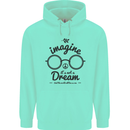 Imagine Its Not a Dream World Peace Hippy Childrens Kids Hoodie Peppermint