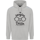 Imagine Its Not a Dream World Peace Hippy Childrens Kids Hoodie Sports Grey
