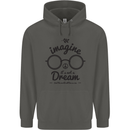 Imagine Its Not a Dream World Peace Hippy Childrens Kids Hoodie Storm Grey