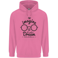 Imagine Its Not a Dream World Peace Hippy Mens 80% Cotton Hoodie Azelea