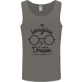 Imagine Its Not a Dream World Peace Hippy Mens Vest Tank Top Sports Grey