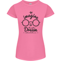 Imagine Its Not a Dream World Peace Hippy Womens Petite Cut T-Shirt Azalea
