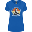 Imagine a Day Without Reading Bookworm Womens Wider Cut T-Shirt Royal Blue