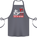 In Case of Emergency Save My Guitars Cotton Apron 100% Organic Steel