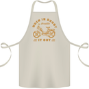 In Doubt Moped Biker Motorcycle Scooter Cotton Apron 100% Organic Natural