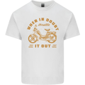 In Doubt Moped Biker Motorcycle Scooter Kids T-Shirt Childrens White