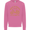 In Doubt Moped Biker Motorcycle Scooter Mens Sweatshirt Jumper Azalea