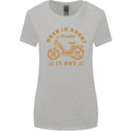 In Doubt Moped Biker Motorcycle Scooter Womens Wider Cut T-Shirt Sports Grey