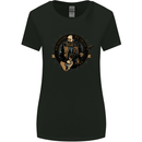 In Guitars we Trust Guitarist Acoustic Womens Wider Cut T-Shirt Black