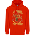 In Love With Mary Jane Funny Weed Childrens Kids Hoodie Bright Red