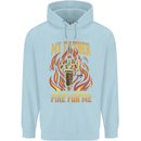 In Love With Mary Jane Funny Weed Childrens Kids Hoodie Light Blue