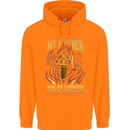 In Love With Mary Jane Funny Weed Childrens Kids Hoodie Orange